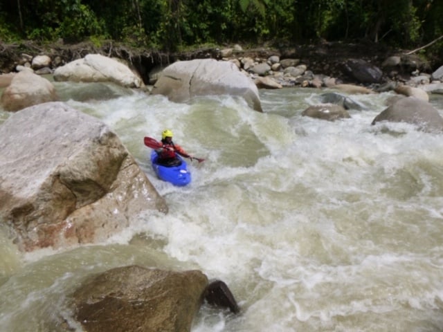 white water kayaking adventure