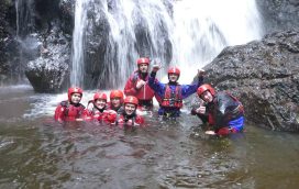 Plunge Pool, Gorge Scramble in Snowdonia