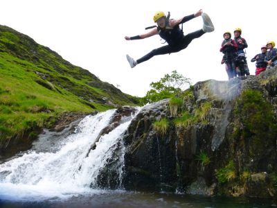 best canyoning activity in north wales