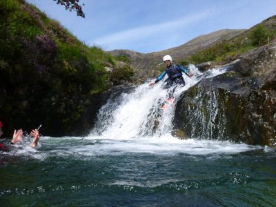 find canyoning activity in Gwynedd uk