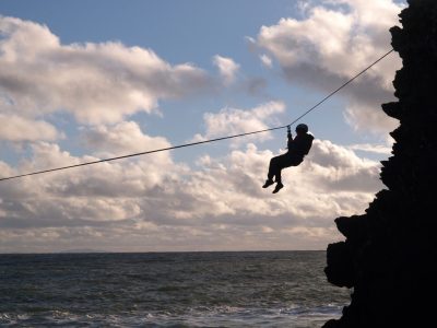 high-sea-level-traversing-Anglesey-uk