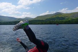lake rafting padarn snowdonia