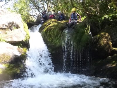 looking canyoning outdoor activity centre snowdonia