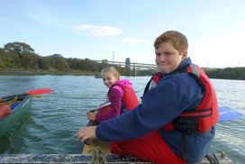 menai-straits-canoe north wales uk