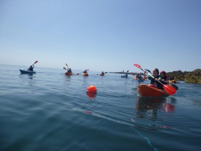 sea kayaking North wales