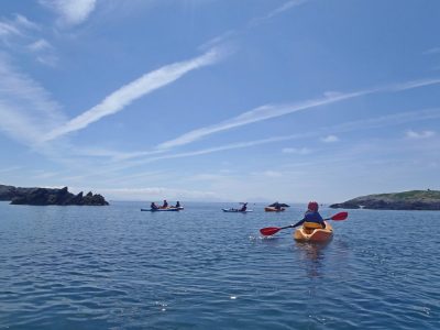 sea-kayaking activity Gwynedd