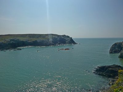 sea-kayaking activity for kids north wales