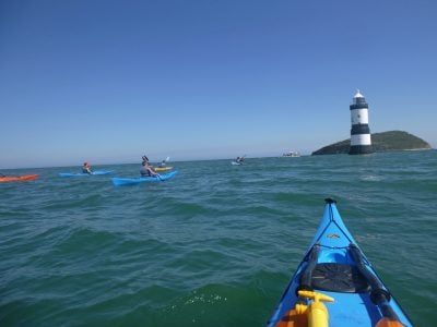 sea-kayaking activity snowdonia uk