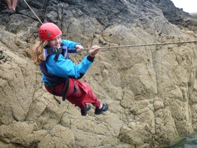 zip-line-coasteering-activity-Snowdonia